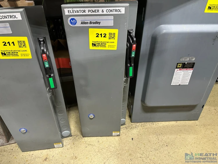 Used _UNKNOWN_ ALLEN BRADLEY ENCLOSURE AND CONTROL PANEL Electrical Panels Illinois US | Heath Industrial Auction Services #1549860