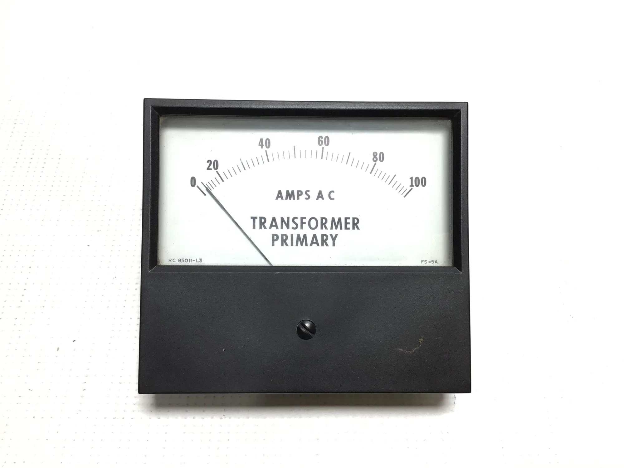 TTT Triplett RC 85011-L3 Transformer Primary Panel Meter 0-100 Amps AC