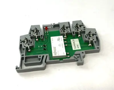 Used WAGO Relay Terminal Module 1-Changeover Contact, Red Indicator Relays & Switches Michigan US | Maverick Industrial Sales #1396976