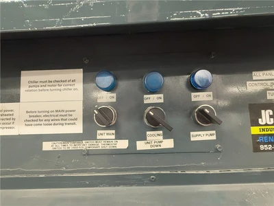 5 Ton JC Younger Chiller, Model JCY5/AC208/230, R407F Refrigerant