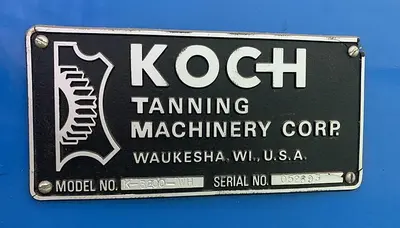 USED KOCH KOCH K-3200-WH, 125" FABRIC/CLOTH COUNTING MACHINE