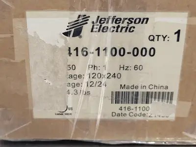 NEW JEFFERSON ELECTRIC 416-1100-000
