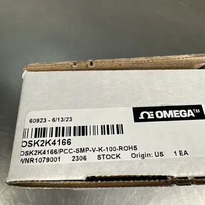 OMEGA ENGINEERING OSK2K4166 PCC-SMP-V-K-100 / PCCSMPVK100 (BRAND NEW) BIN-7.1.4