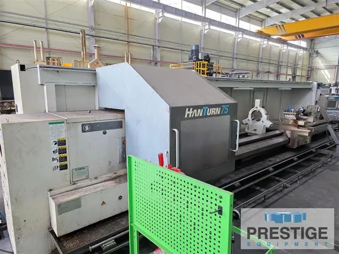 Used 2012 HANKOOK HANTURN 75 X 6M CNC Lathes New York US | Prestige Equipment #335228