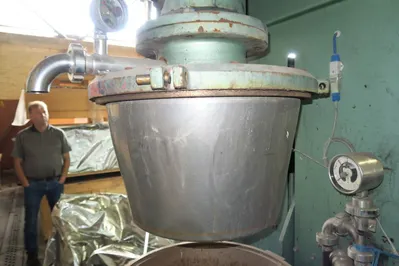 Fryma Vertical Coball Mill, Type MSZ-50