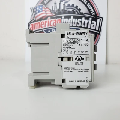 Used ALLEN BRADLEY 700-CF220E* Relays & Switches California US | American Industrial Supply Co. #1376942