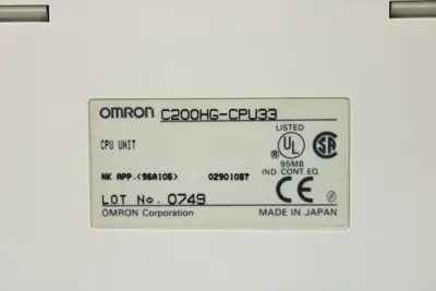 USED OMRON C200HG-CPU33