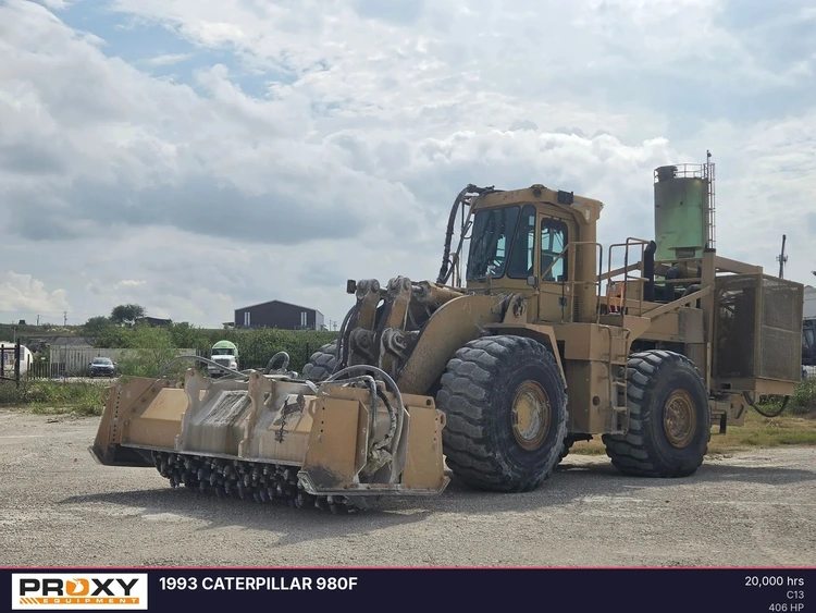 Used 1993 CATERPILLAR 980F Wheel Loaders Texas US | Proxy Equipment #1424218
