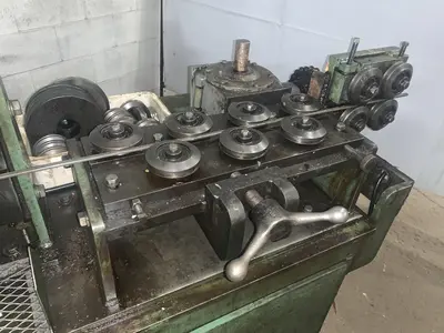 1/2" RMG MODEL SB-KS1207-02 TWO PLANE STRAIGHTENER WITH FEED: STOCK #12448