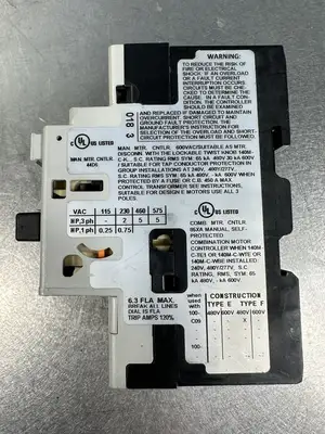 Allen Bradley 140M-C2E-B63 Series C Motor Protection Circuit Breaker (BIN-1.1)