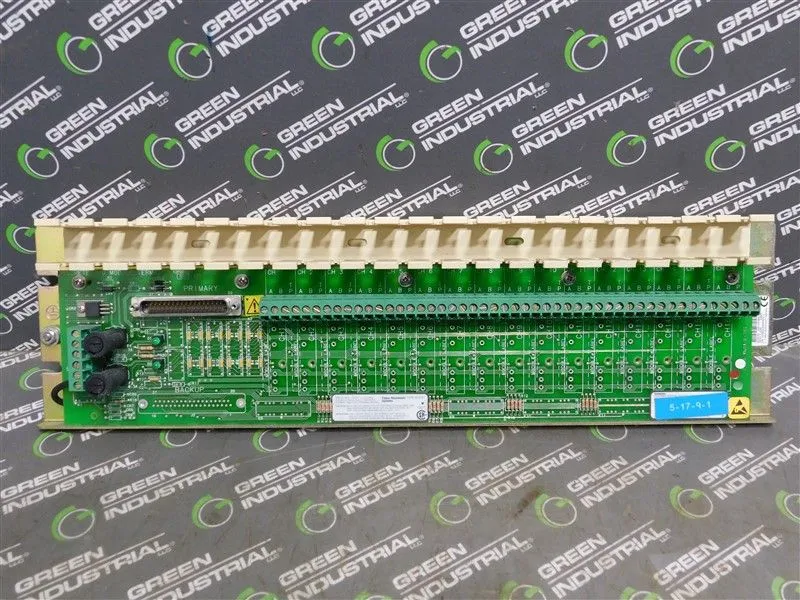 Fisher Rosemount CL6787X1-A1 Discrete I/O Mod Terminator 12P0097X02R Rev. E