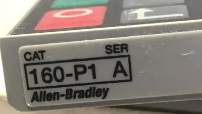 New | in-Stock ALLEN-BRADLEY 160-P1 Misc Electrical & Power Parts Ohio US | Surplus Asset Holdings #1233964