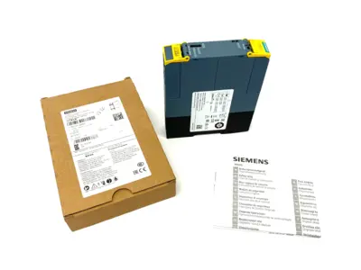 USED SIEMENS SIRIUS SAFETY RELAY, OUTPUT EXPANSION, SPRING TYPE, 24VDC