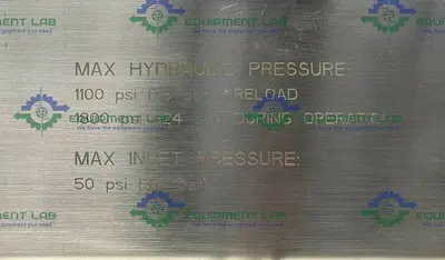 USED 2017 MILLIPORE MOBIUS FLEXREADY MSP55114501 FILTER PRESS FOR LARGE SCALE CLARIFICATION