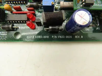 Omron STI 43185-0010 Printed Circuit Board Control Interface PCB Card Rev B
