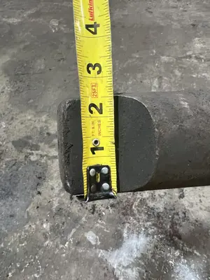 5" DIAMETER X 84" BORING BAR WITH MORSE TAPER: STOCK #20647