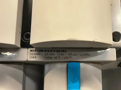 Festo MS6-EM1-1/2-S-UL1 Other Hydraulics & Pneumatics | ESS Industrial Equipment Sales (9)