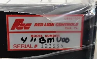 USED Red Lion Controls RED LION 411BMV00
