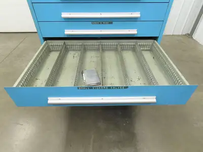 Nu-Era Modular Tool Storage Cabinet 9 Drawer 45x28x61" Vidmar Stanley Lista