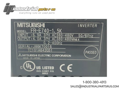 USED MITSUBISHI FR-E740-1.5K