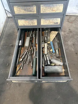 10 DRAWER TOOLING CABINET. STOCK # 0543126