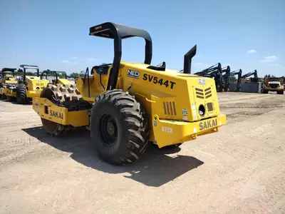 Used 2023 SAKAI SV544T Single Drum Rollers Texas US | National Equipment Dealers #1422883