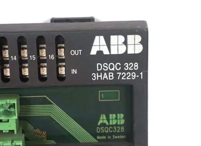 USED ABB 3HAB7229-1/05 I/O MODULE DSQC-328 , 3HAB7229-1