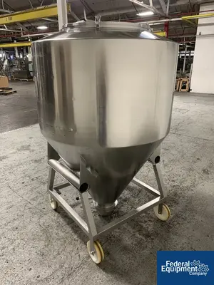 USED L.B. Bohle 1,400 Liter LB Bohle Bin, S/S