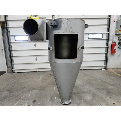 Used 28" Diameter Mild Steel Cyclone Separator