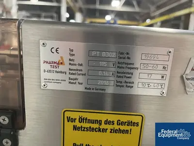 USED Pharma Test Pharma Test Hardness Tester, Model B302