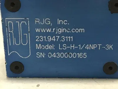 USED RJG INC. LS-H-1/4NPT-3K