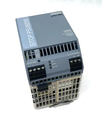 Used Siemens SITOP PSU8200 Stabilized Power Supply 1ACDC/24VDC/20A DIN Rail Power Supplies Michigan US | Maverick Industrial Sales #1402268