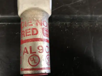 250 MCM Two Hole Compression Lug Red Die 13