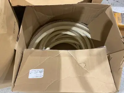 USED TANIS BRUSH V-BELT 1' X 1.614" OAT X .022" L NN X STAPLED