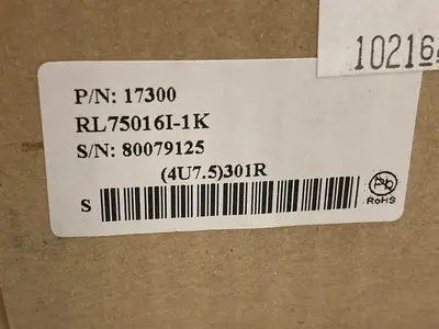 USED RICE LAKE RL75016I-1K