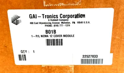 NEW GAI TRONICS B01B SPEAKER AMPLIFIER 120V 50/60HZ
