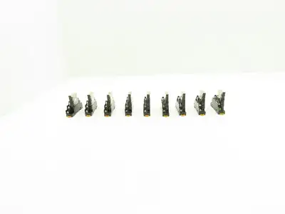 Omron G7T-1112S Relay W/Base 10A 30vdc/240-250vac 1/2Hp 24v Coil Lot of 9
