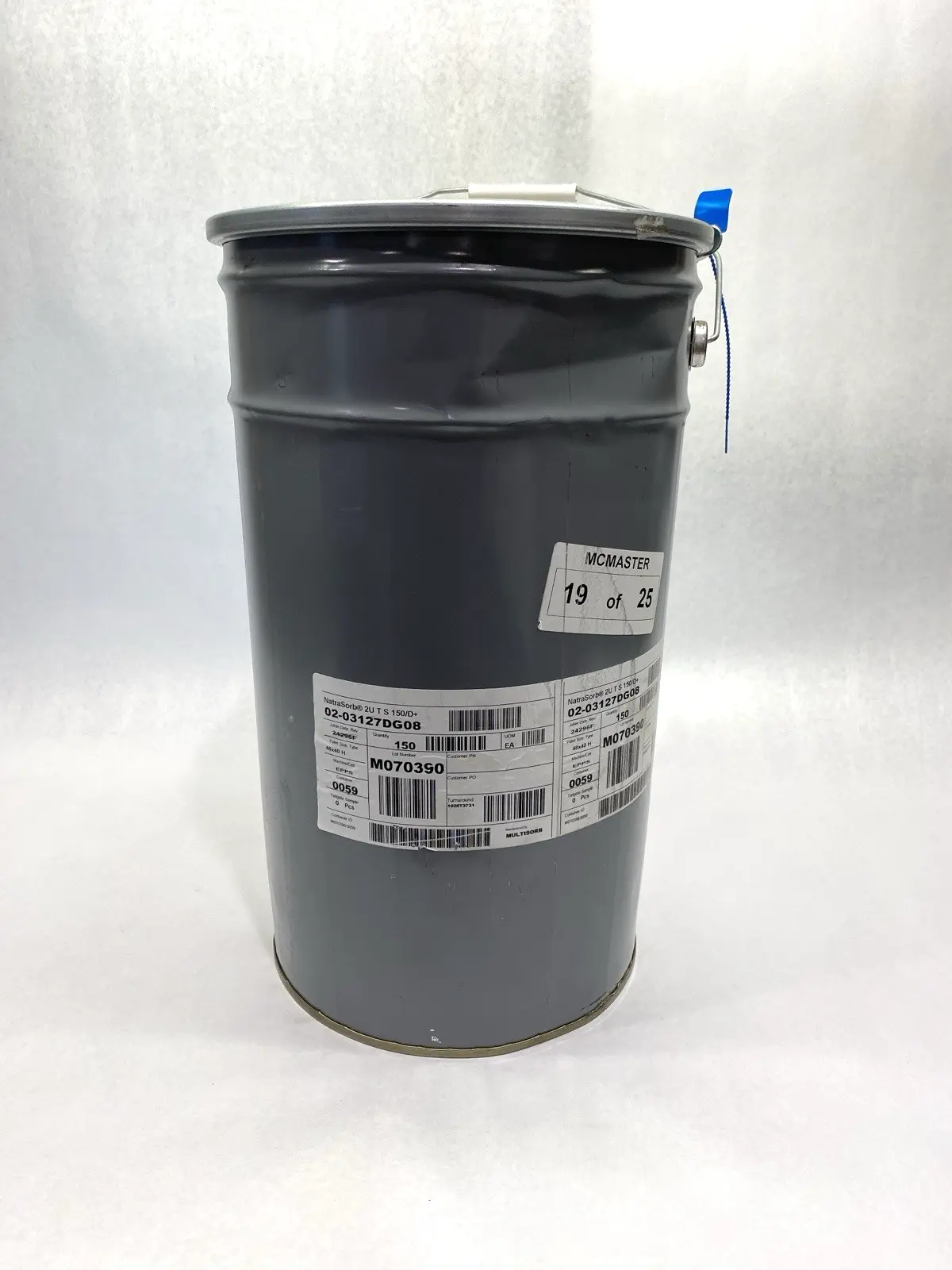 NEW NATRASORB 2U T S 150/D+ PAIL OF 150 PCS MFD: 6/29/24