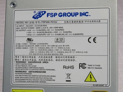 Used FSP _UNKNOWN_ AC/DC Power Supplies | OCO Industrial #1665702