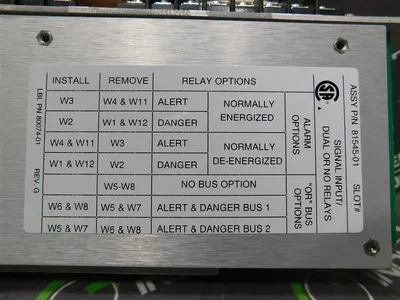 Bently Nevada 3300 Series Signal Relay Board 81545-01 Board Rev. AC New No Box