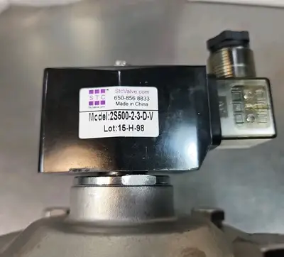 STC 2S500-2-3-D-V Solenoid Valve Loc6F1