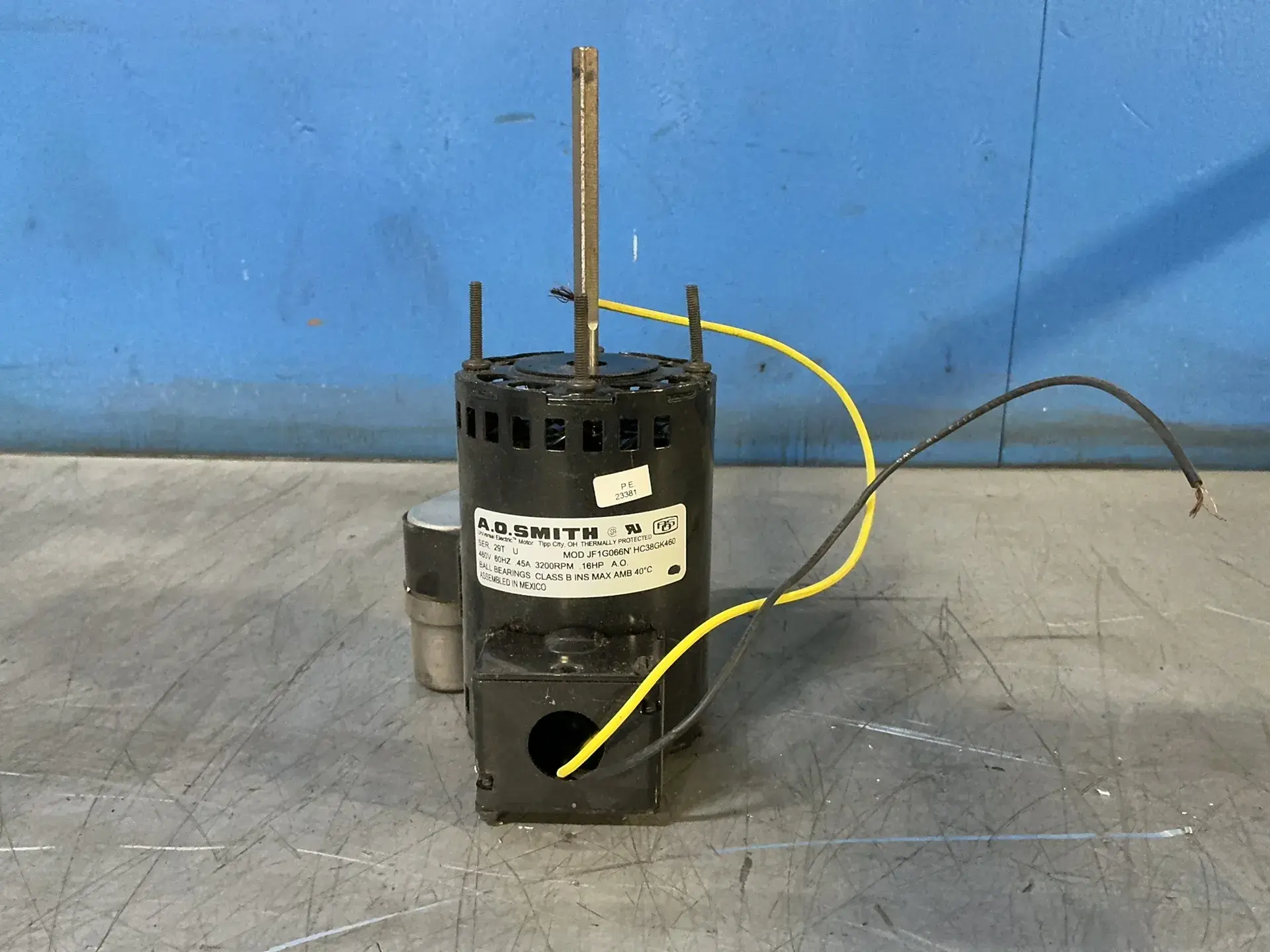 Used A.O. SMITH JF1G066N HC38GK460 Motors (misc) Ohio US | HGR 24 #1556686