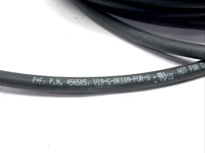 Used PEPPERL+FUCHS V19-G-BK10M-PUR-U, 456505 Cable & Wire | Maverick Industrial Sales #1116303