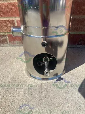 USED ALLOY PRODUCTS 16 LITER STAINLESS STEEL VESSEL 75 PSI