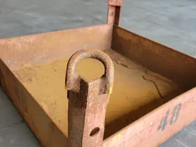 25in. x 25in. Material Lifting Basket, Steel