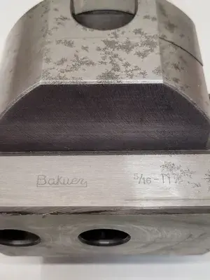 USED BAKUER BORING/FACING HEAD