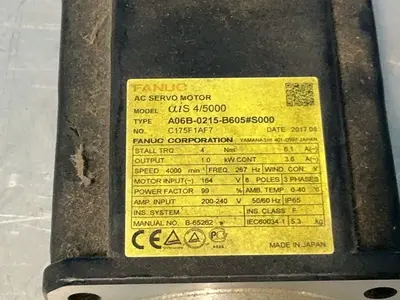 Used FANUC A06B0215B605#S000 Motors (misc) Ohio US | HGR 24 #1304026
