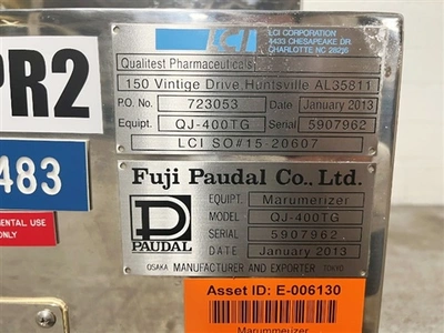 Used LCI _UNKNOWN_ Pelletizers Connecticut US | DMC Industries #1512931