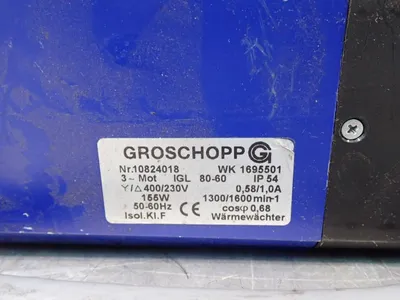Used GROSCHOPP WK1695501 Motors (misc) Ohio US | HGR 24 #734821