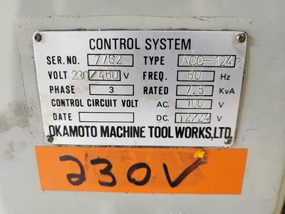 USED OKAMOTO ACC-124Z